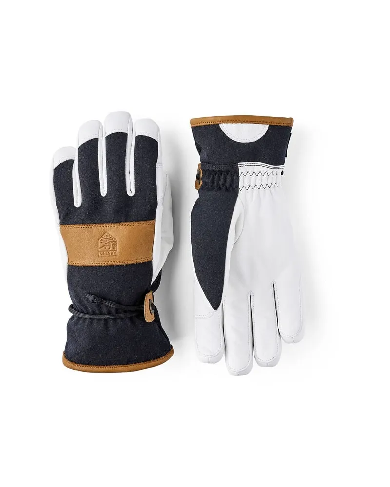 Hestra Damen 5-finger-Skihandschuh VOSS CZONE Schwarz
