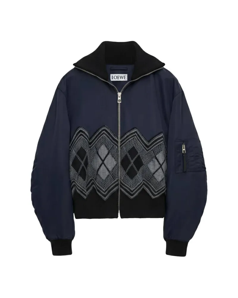 Loewe Herren Bomberjacke Marine