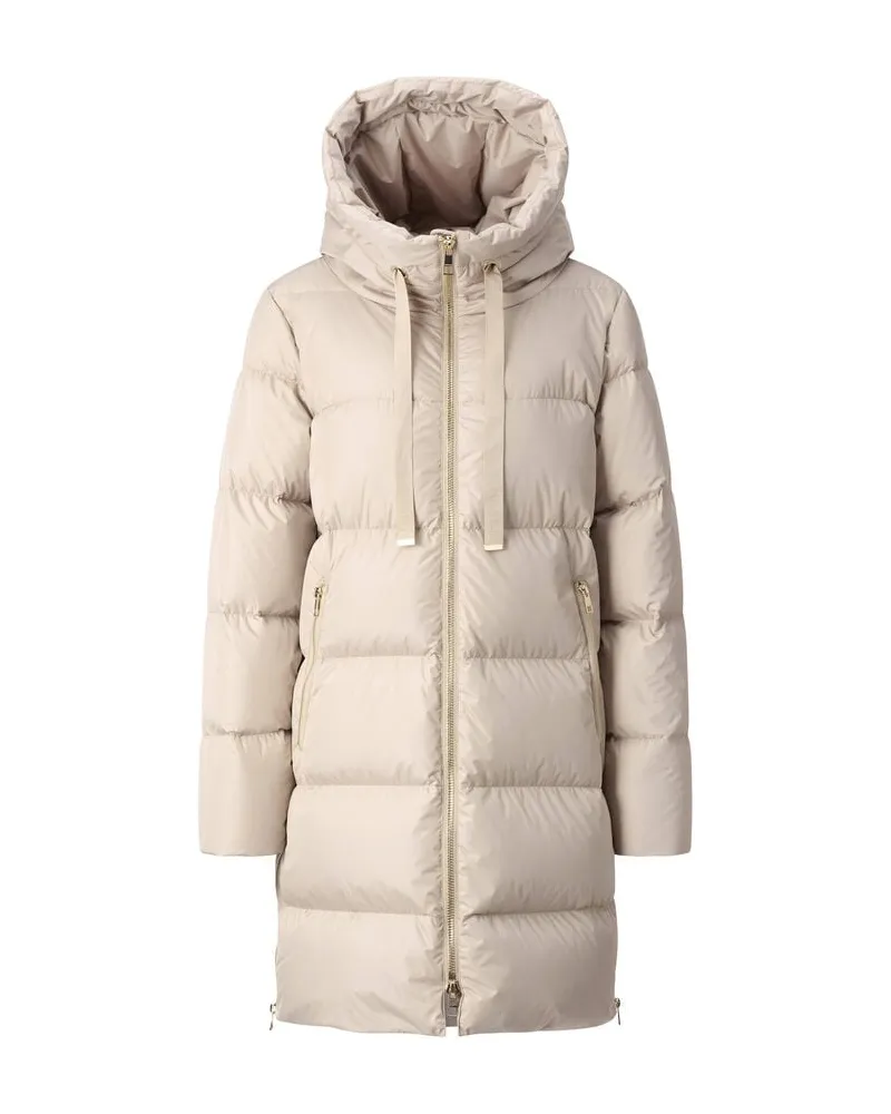 Rich&Royal Damen Daunenmantel mit Kapuze BIG PUFFER Nougat