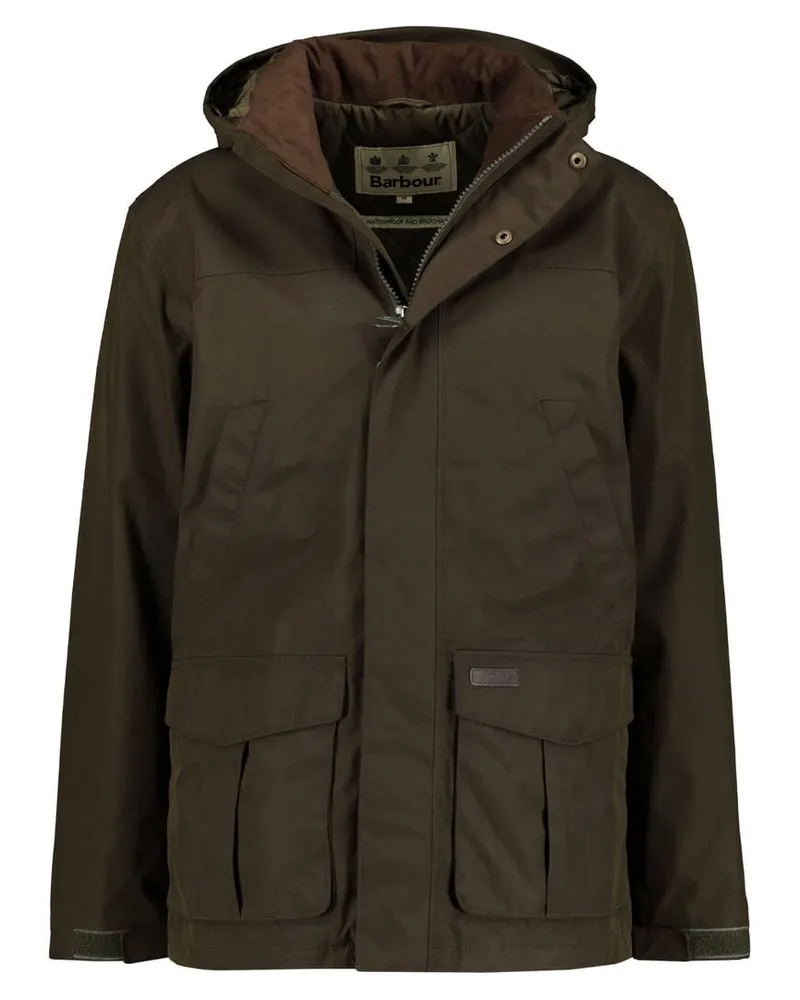Barbour Herren Winterjacke "Brockstone Jacket Oliv