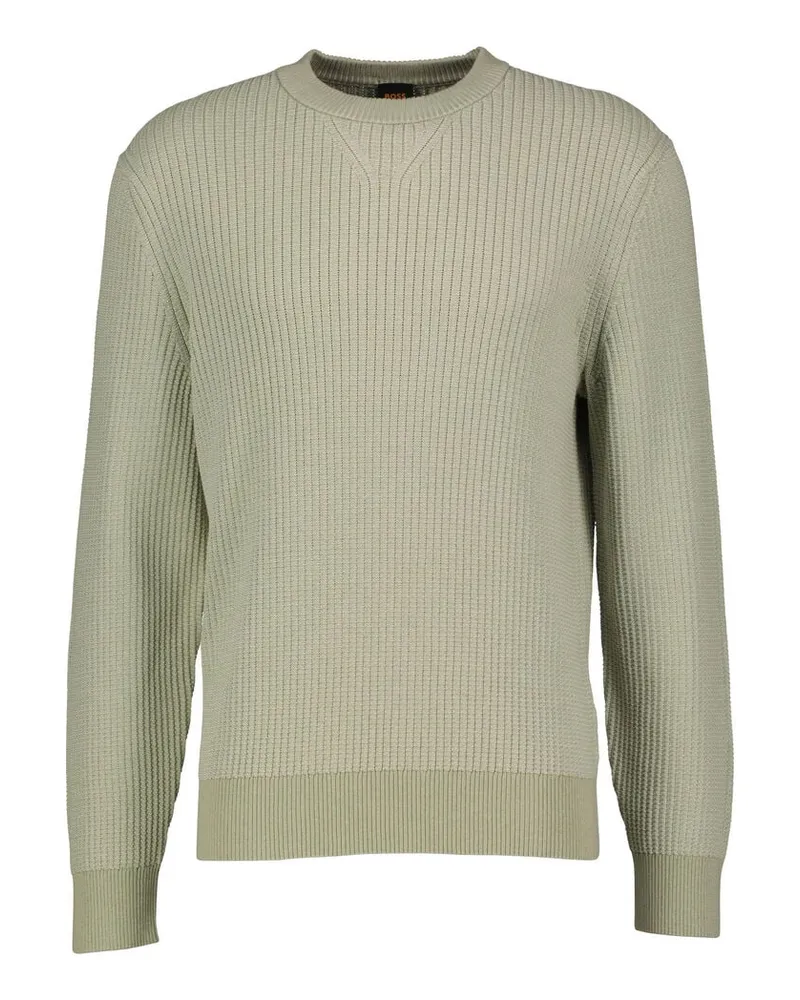 HUGO BOSS Herren Pullover APOKKO Khaki