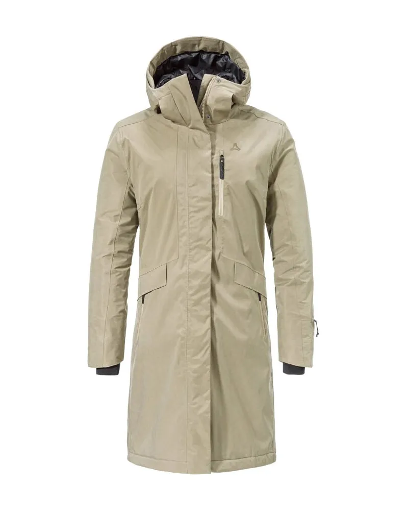 Schöffel Damen Parka INS COAT STYLE KALMOR Beige