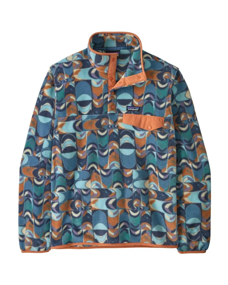 Patagonia Herren Fleecepullover MEN'S LIGHTWEIGHT SYNCH SNAP-T Blau
