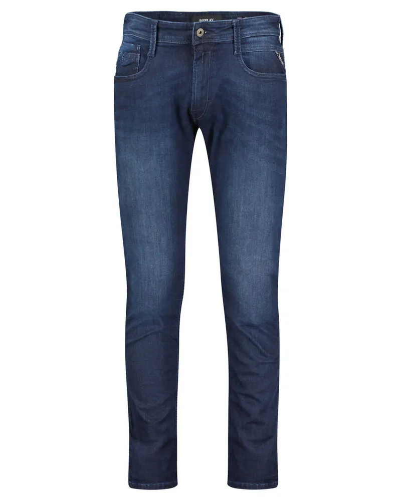 Replay Herren Jeans ANBASS Slim Fit Darkblue