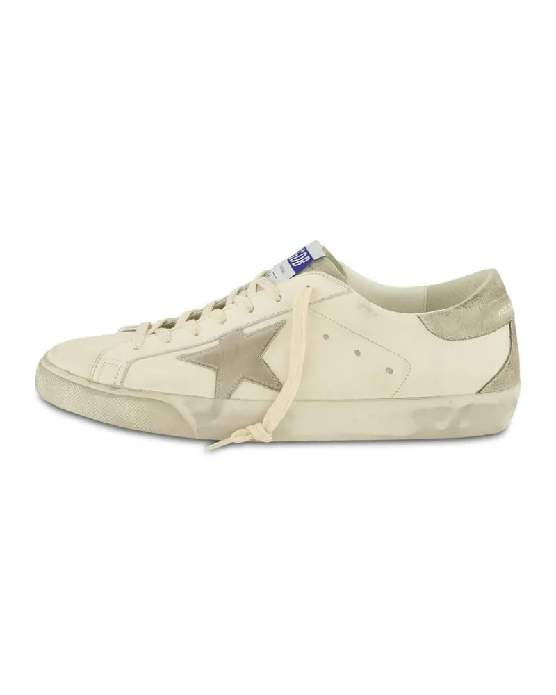 Golden Goose Herren Sneaker aus Leder Weiss