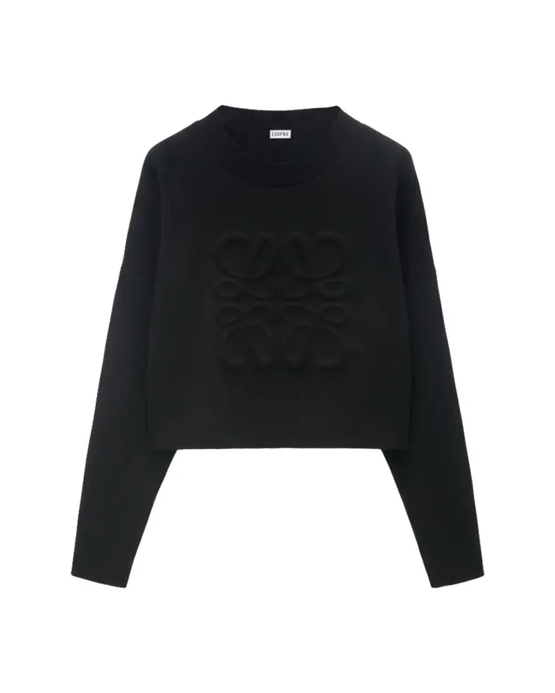 Loewe Damen Pullover ANAGRAM Schwarz