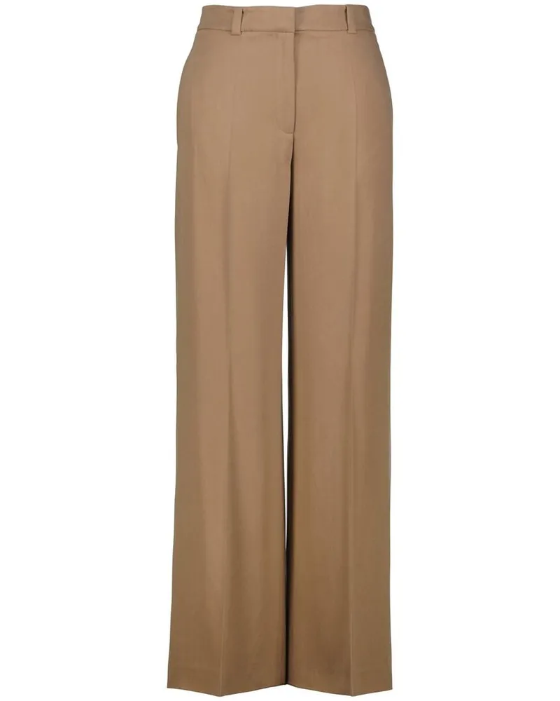 HUGO BOSS Damen Hose HASENE-1 Regular Fit Beige