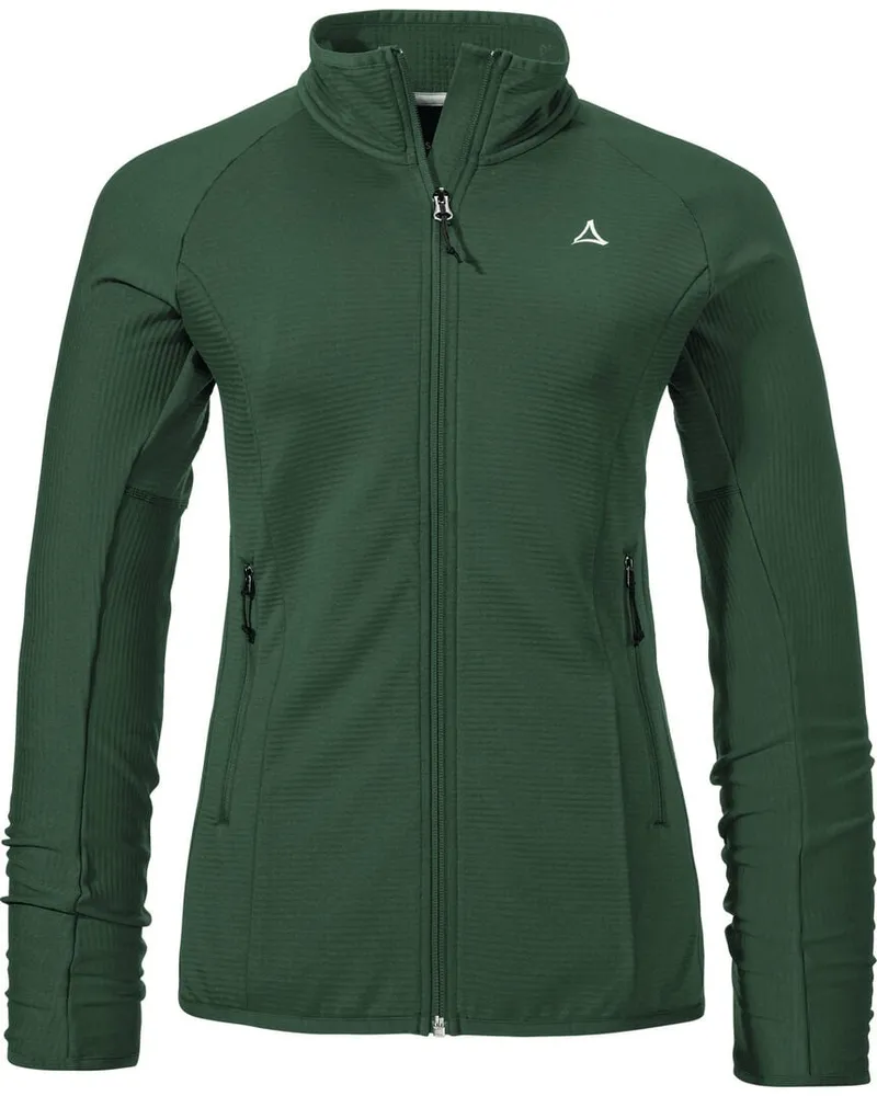 Schöffel Damen Fleecejacke Hiking Fleece Jk Style Cascata WMS Dunkelgrün