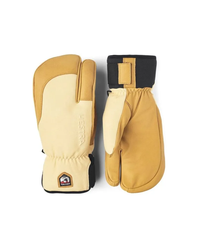 Hestra Herren 3-Finger-Handschuh TOPO Braun