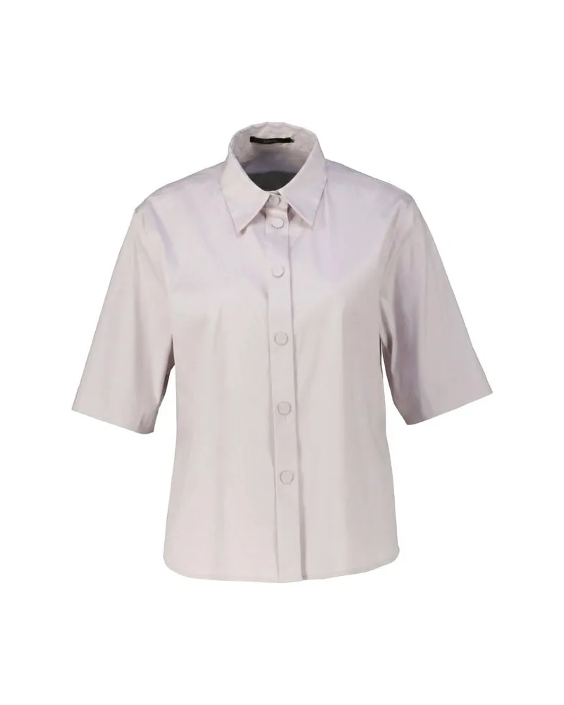 windsor. Damen Bluse aus Baumwollstretch Beige