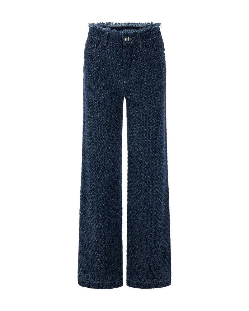 Marc Cain Damen Jeans WIGAN Wide Fit Indigo