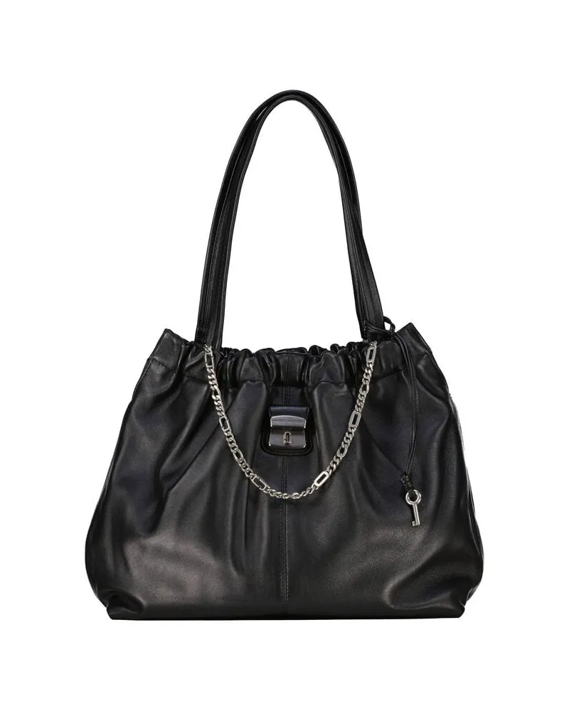 Marc Jacobs Damen Shopper CHINCH THE TOTE Medium Schwarz