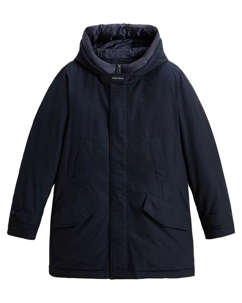 Woolrich Herren Daunenjacke POLAR HIGH mit Kapuze Regular Fit Marine