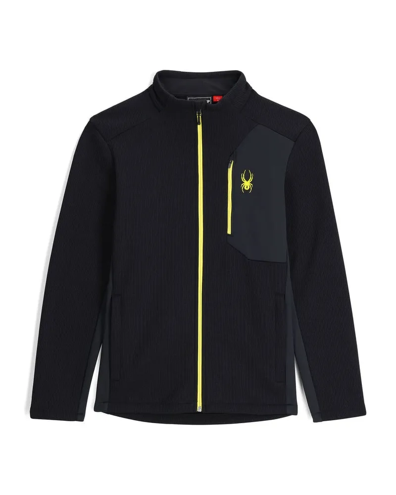 Spyder Herren Fleecejacke BANDIT Schwarz