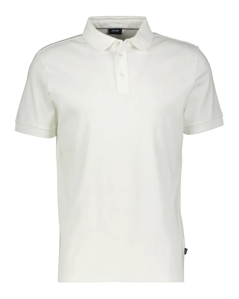 JOOP! Herren Poloshirt aus Bio-Baumwolljersey PRIMO Weiß