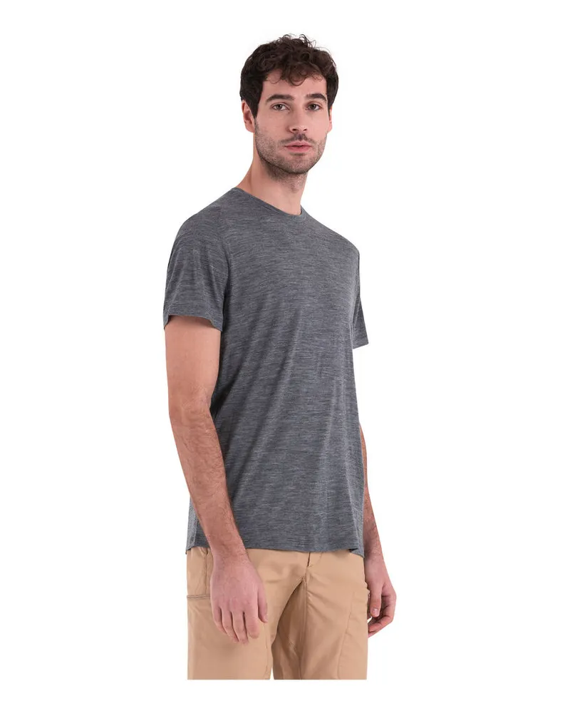 Icebreaker Herren T-Shirt MERINO 150 TECH LITE III Dunkelgrau