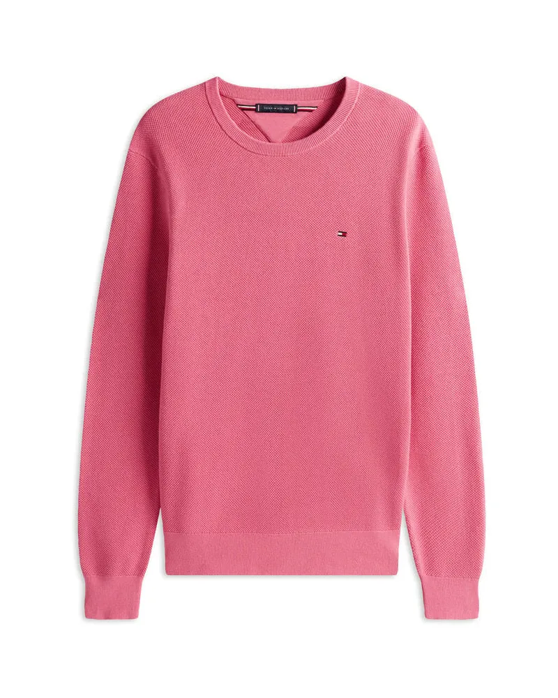 Tommy Hilfiger Herren Pullover aus Baumwolle Pink
