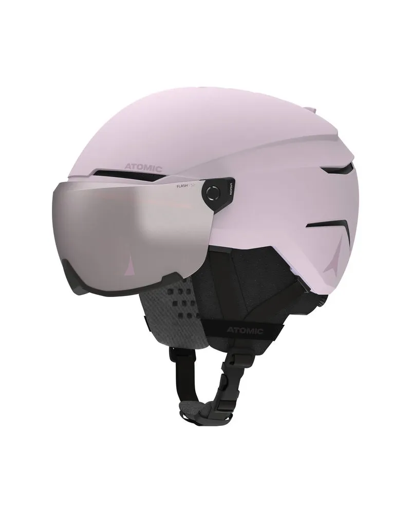 Atomic Kinder Skihelm SAVOR VISOR JR Lightlilac
