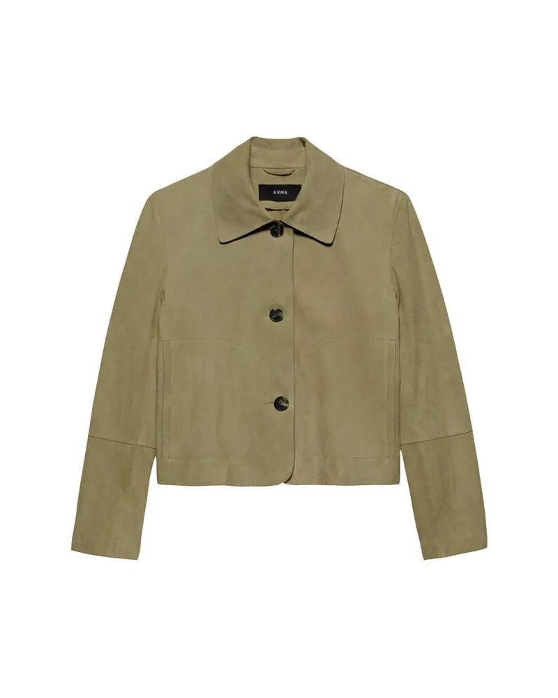 Arma Damen Lederjacke EMY Grün