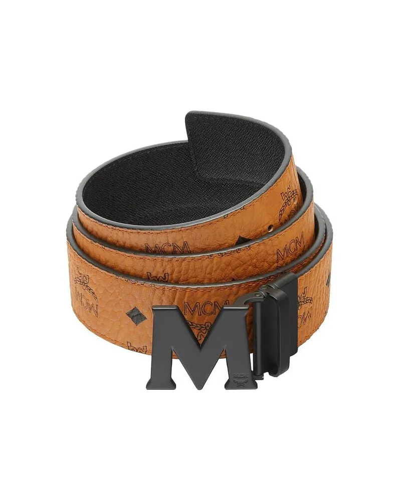 MCM Gürtel zum Wenden CLAUS VI BELT Cognac
