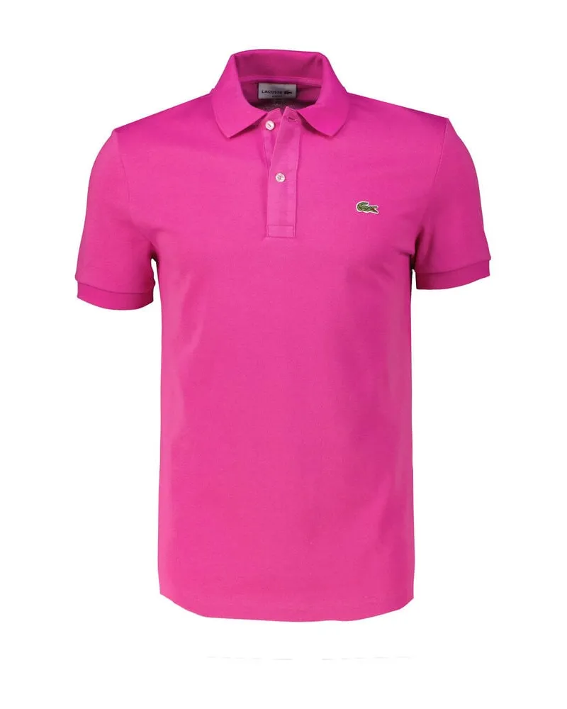 Lacoste Herren Poloshirt Slim Fit Brombeer