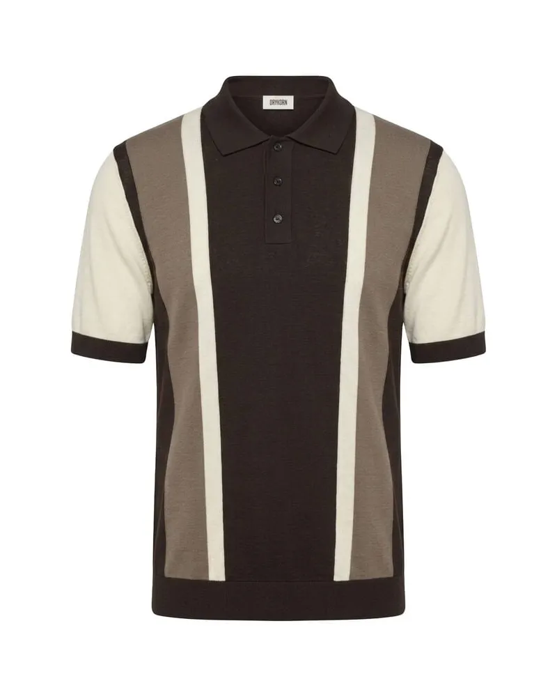 Drykorn Herren Poloshirt TAMIAN Braun