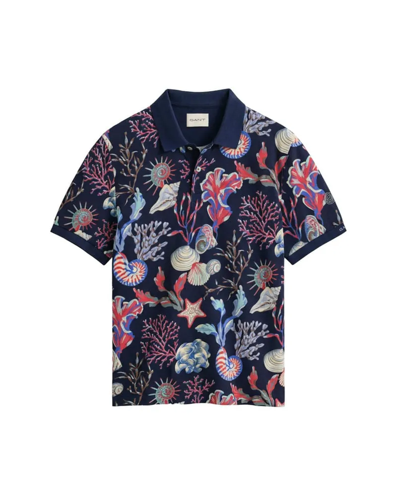 Gant Herren Poloshirt Marine