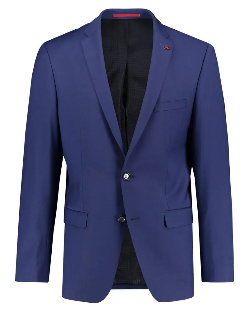 Roy Robson Herren Sakko Slim Fit Blau