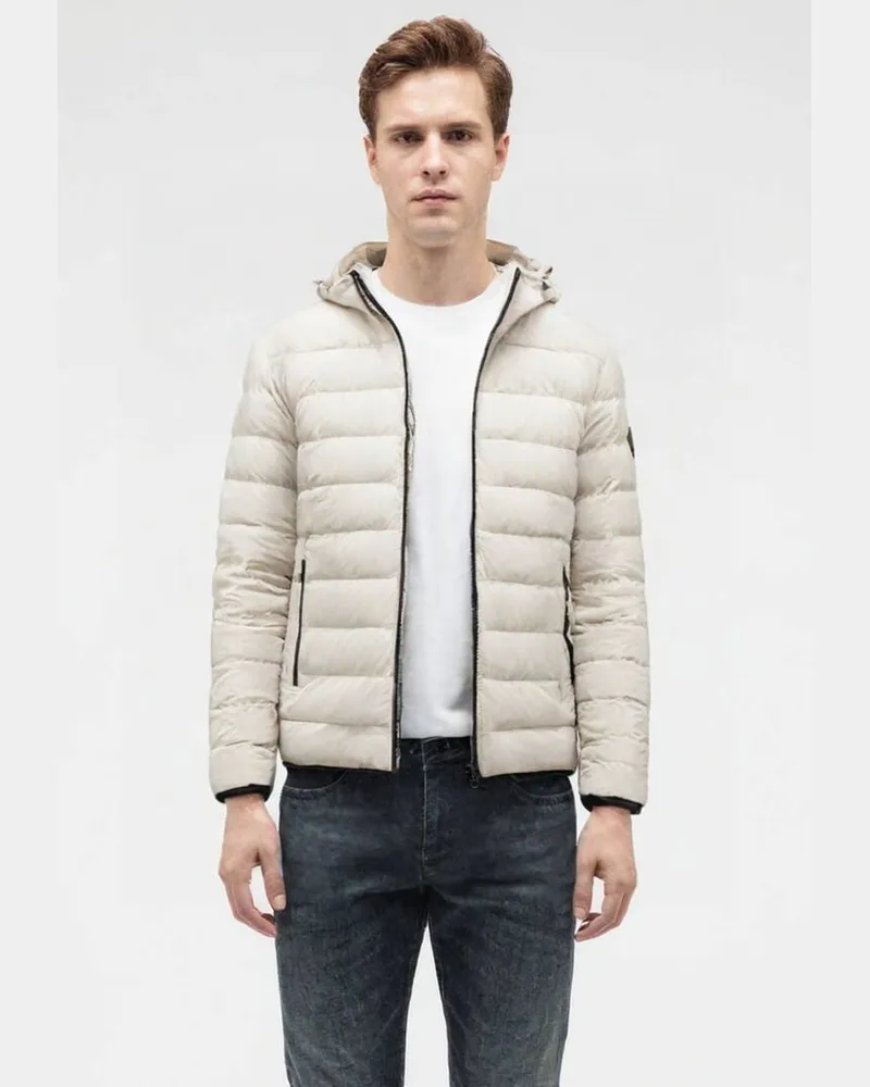 Canada Goose Herren Daunenjacke mit Kapuze CROFTON HOODY ENDURALUXE Anthrazit