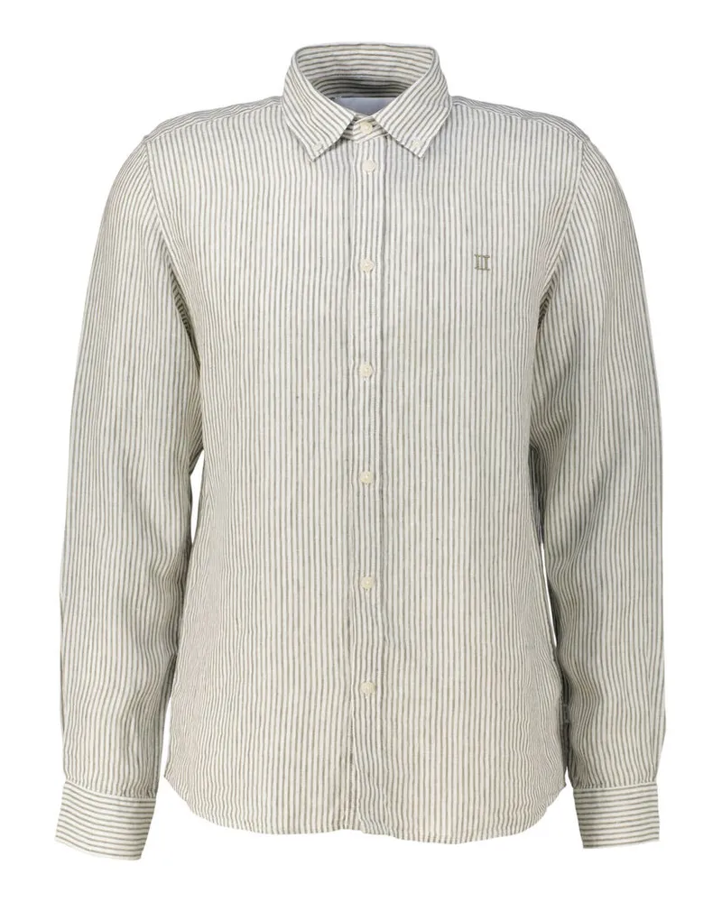 LES DEUX Herren Leinenhemd KRISTIAN LINEN B.D Khaki