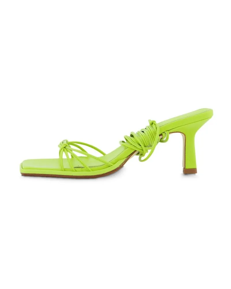 aeyde Damen Sandaletten RODA NAPPA LEATHER STRAPPY SANDAL Grün