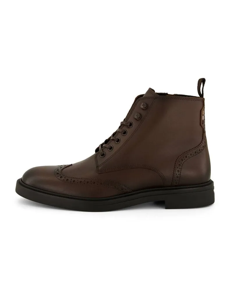 HUGO BOSS Herren Boots CALEV Braun