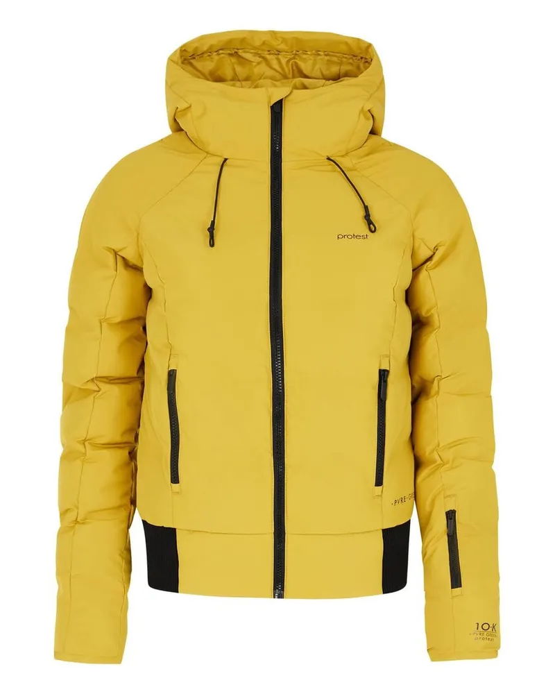 Protest Damen Skijacke mit Kapuze PRTALYSUMI Slim Fit Olive