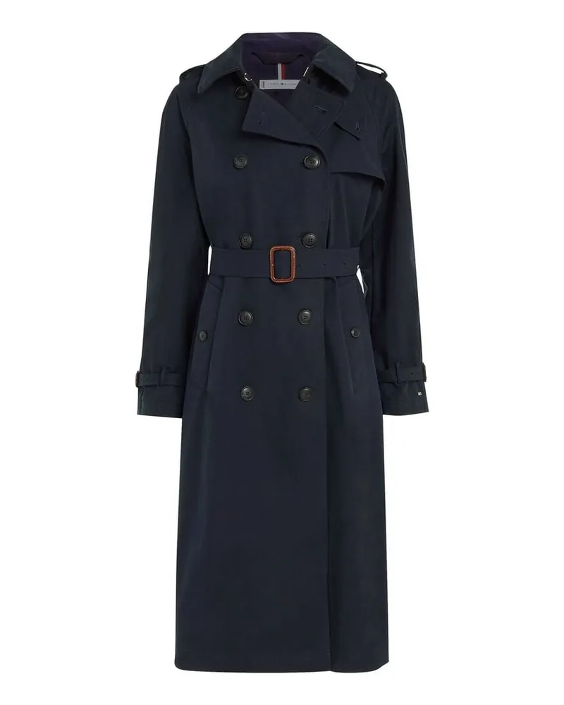 Tommy Hilfiger Damen Trenchcoat Marine