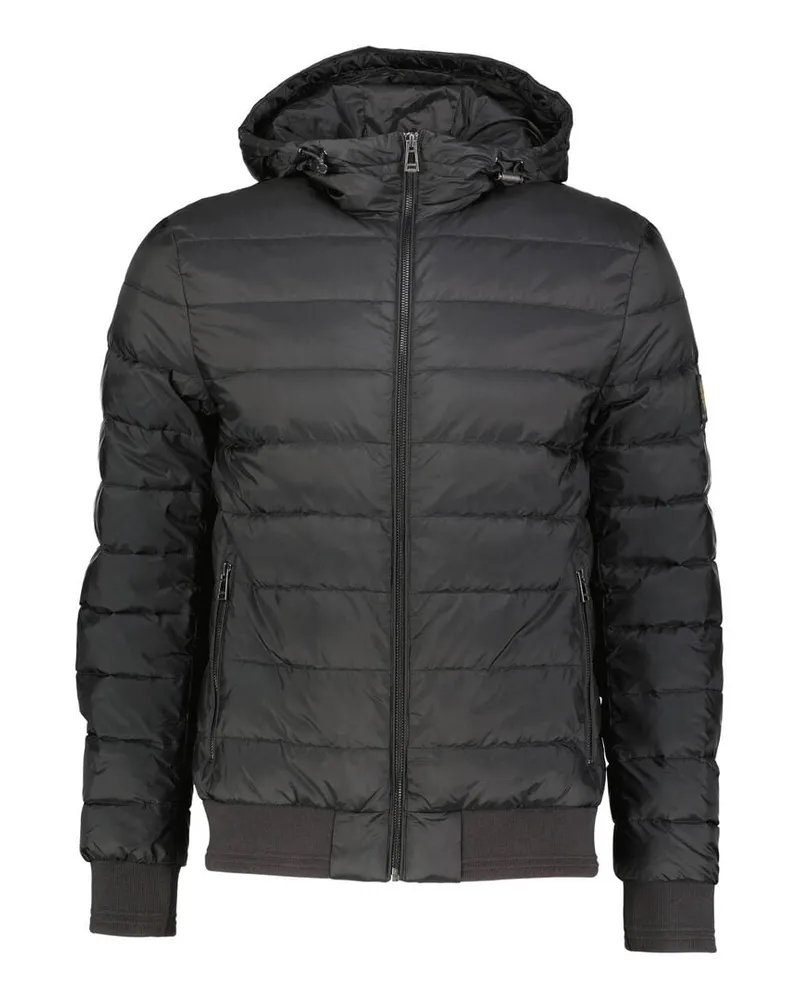 Belstaff Herren Daunenjacke mit Kapuze CONTROL JACKET Schwarz