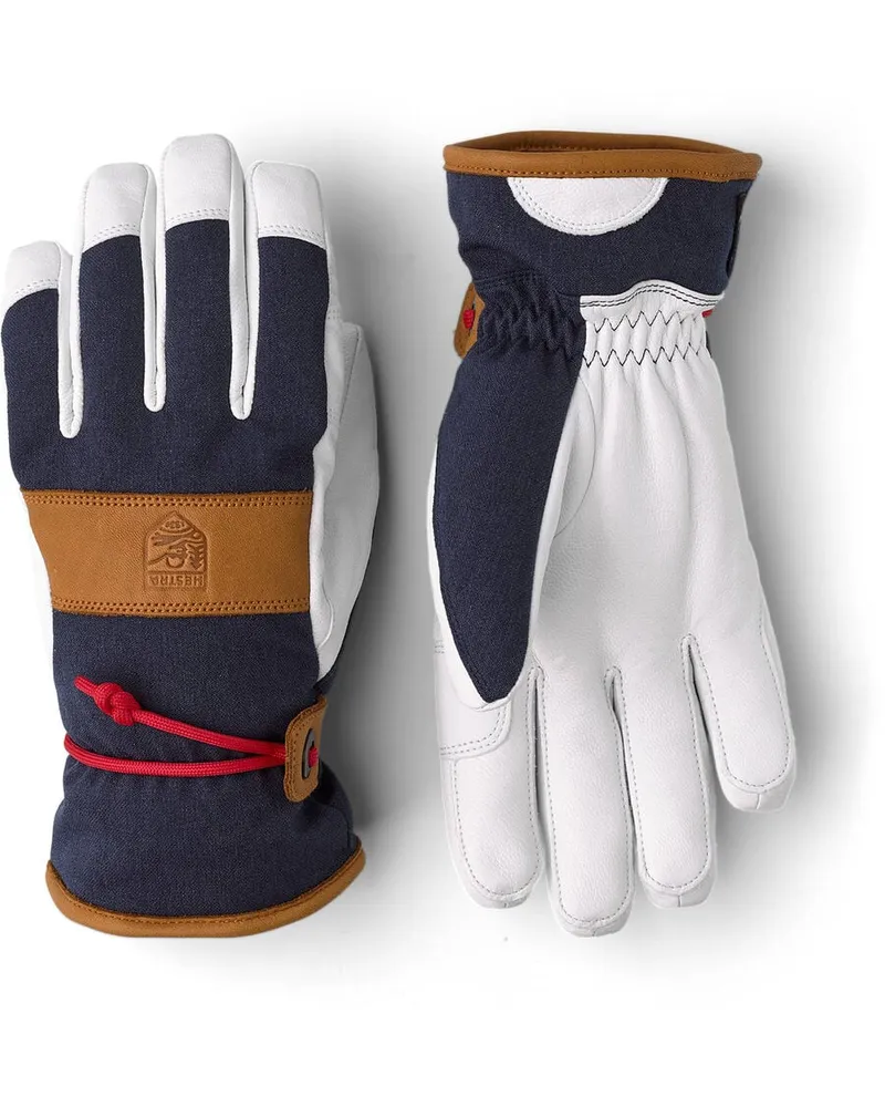 Hestra Damen 5-finger-Skihandschuh VOSS CZONE Blau
