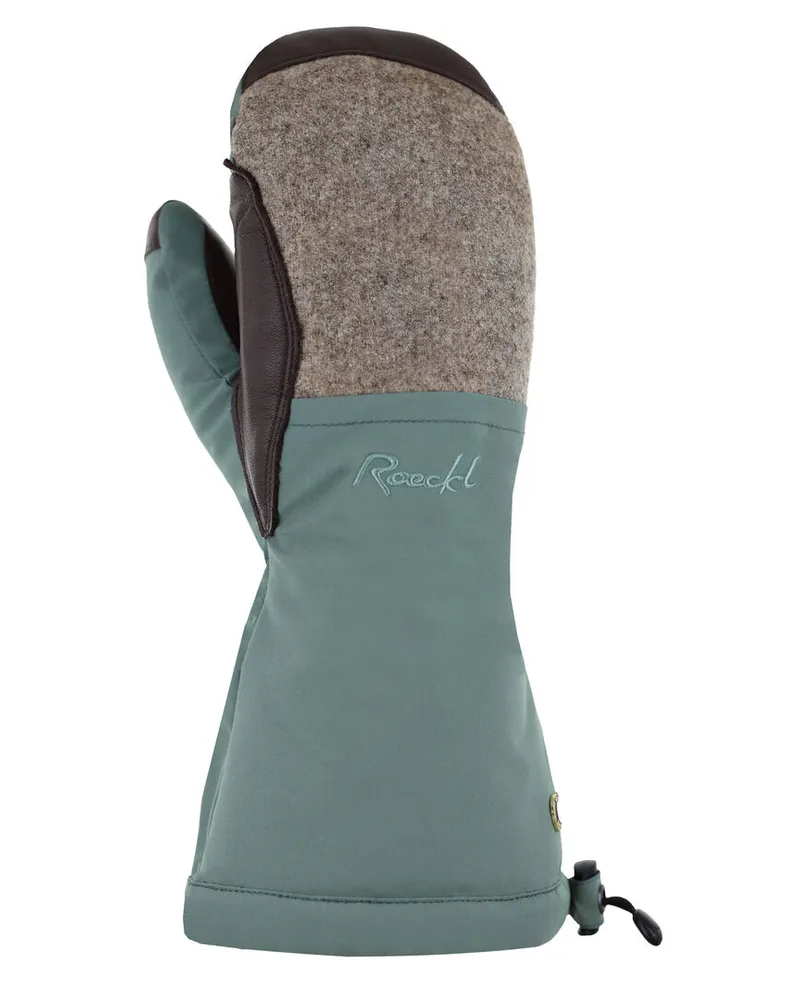 Roeckl Damen Handschuhe CANAZEI MITTEN Dunkelgrün