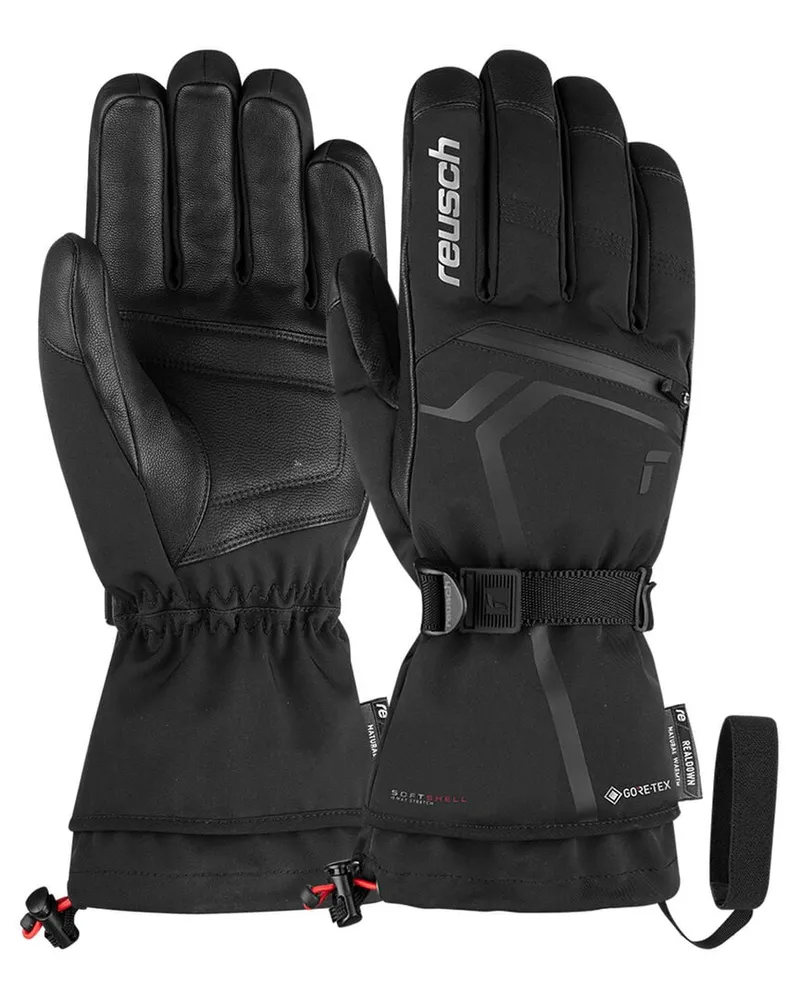 Reusch Herren Wintersport Handschuhe DOWN SPIRIT GTX Schwarz