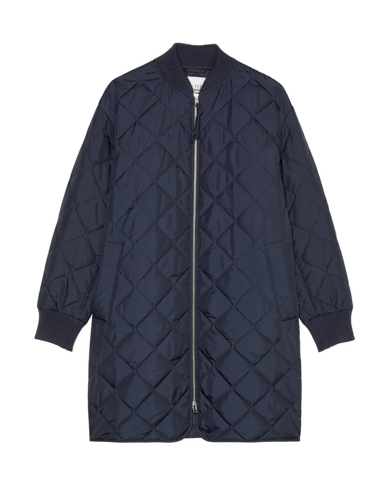 Marc O'Polo Damen Steppmantel Marine