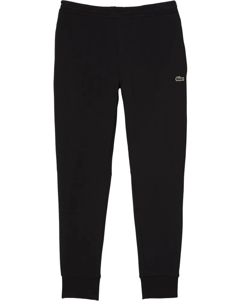 Lacoste Herren Sweathose TRACK Trainingshose Slim Fit Schwarz