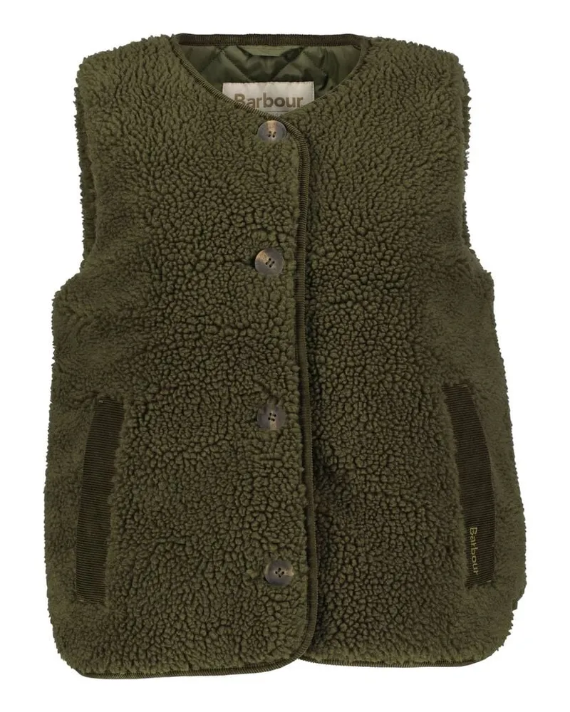Barbour Damen Fleeceweste LUCIANA Grün