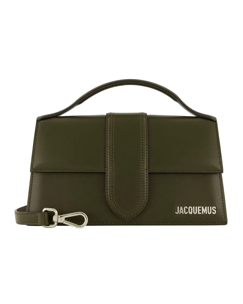 Jacquemus Damen Henkeltasche LE GRAND BAMBINO Oliv