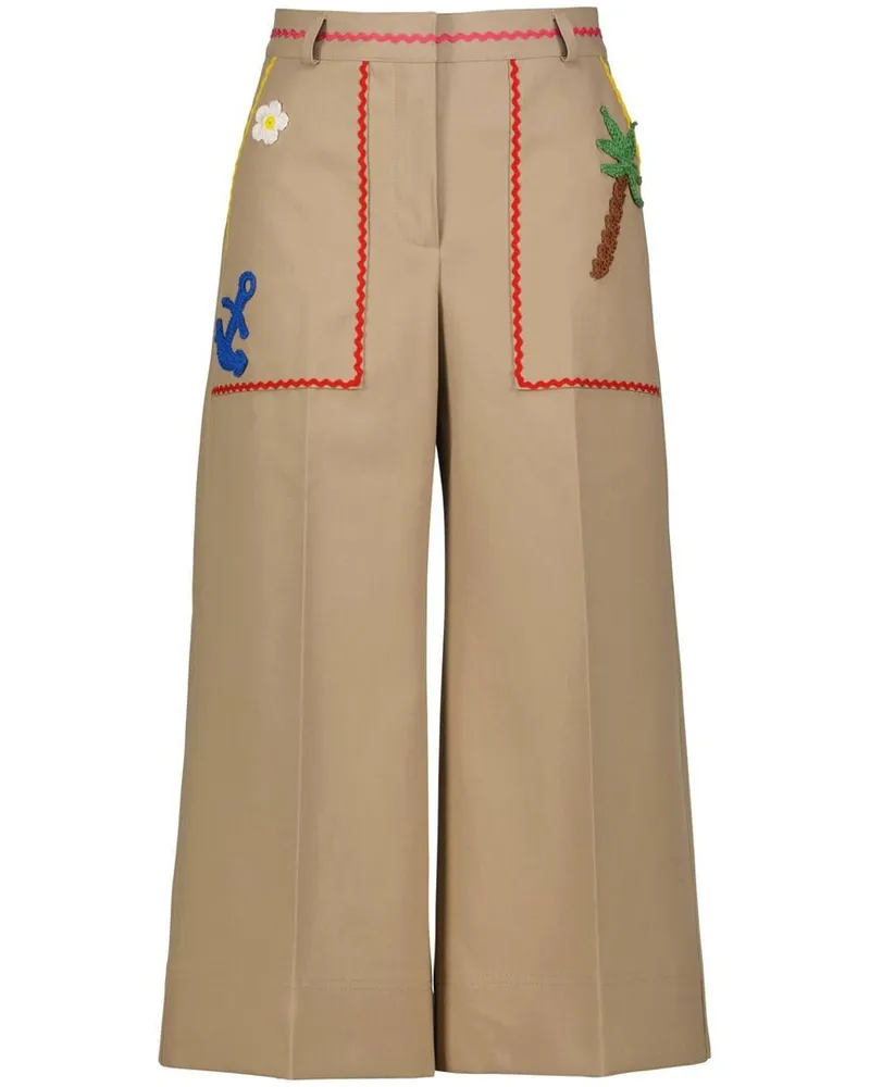 Maison Common Damen Culotte Sand