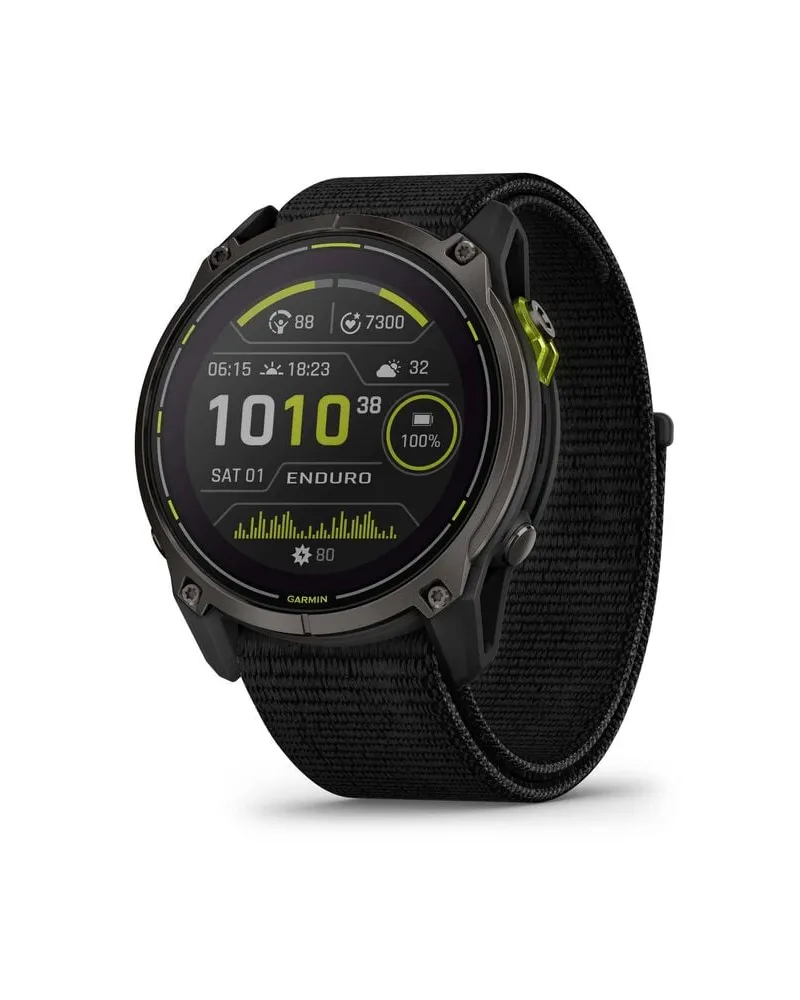 Garmin Ultraperformance Multisport - Smartwatch ENDURO™ 3 SOLAR Schwarz