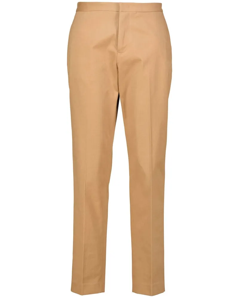 Fabiana Filippi Damen Hose aus Gabardine MONTEFALCO Taupe