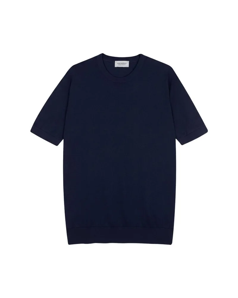 John Smedley Herren Pullover KEMPTON Marine