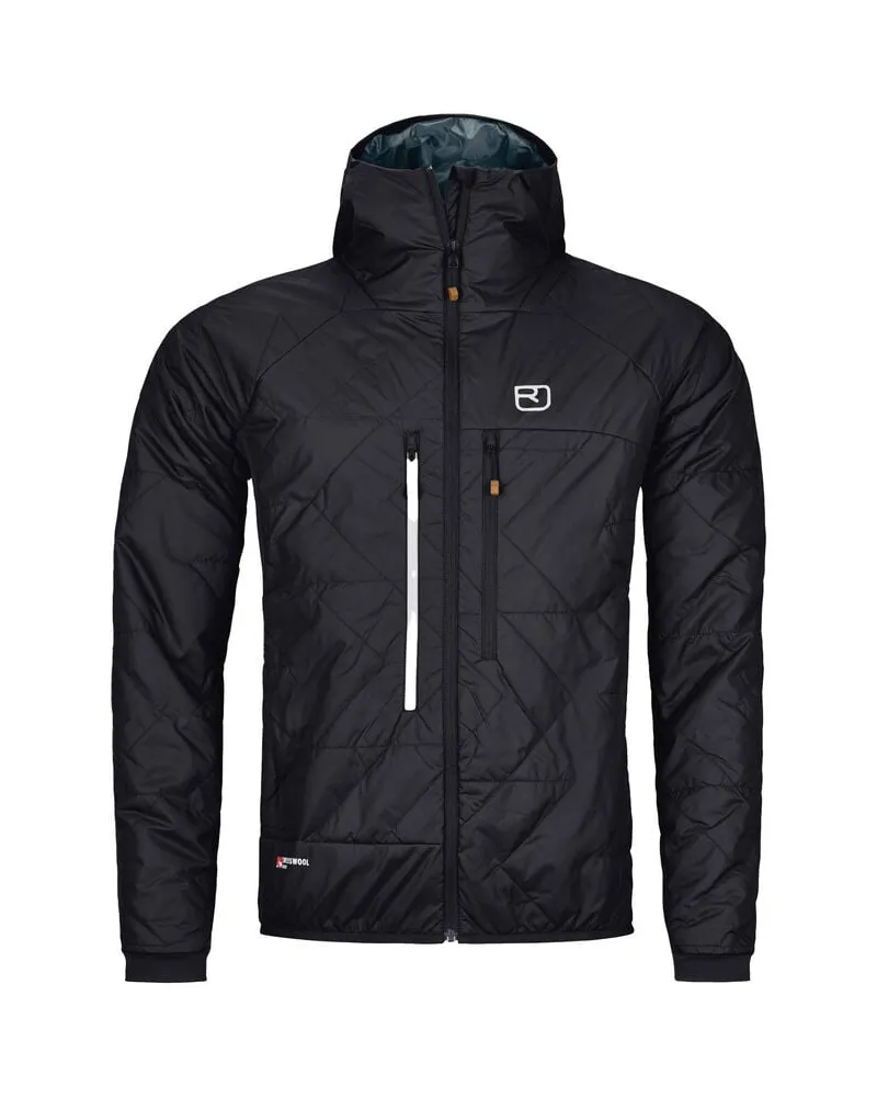 Ortovox Herren Jacke SWISSWOOL PIZ BOE Athletic Fit Schwarz