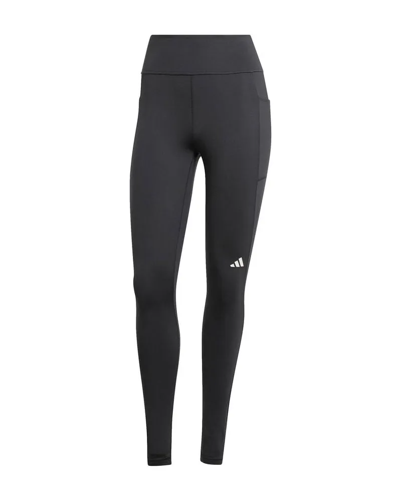 adidas Damen Lauftights OWN THE RUN WINTER FULL LENGTH LEGGINGS Schwarz