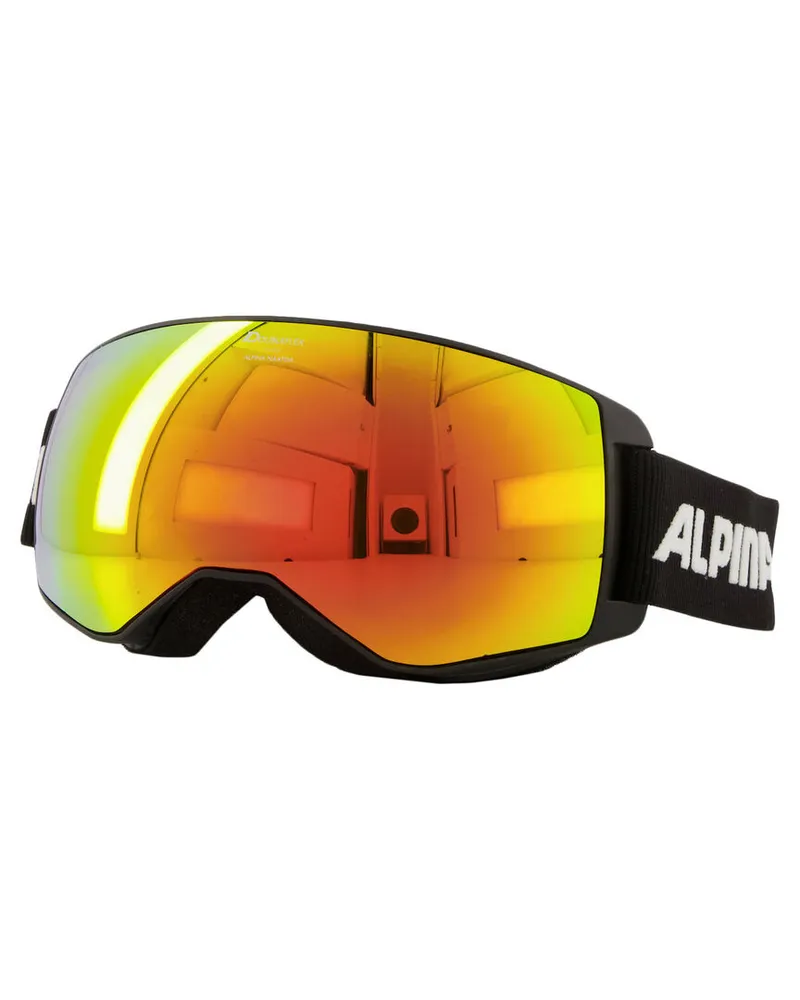 Alpina Watches Ski- und Snowboardbrille NAATOR Schwarz