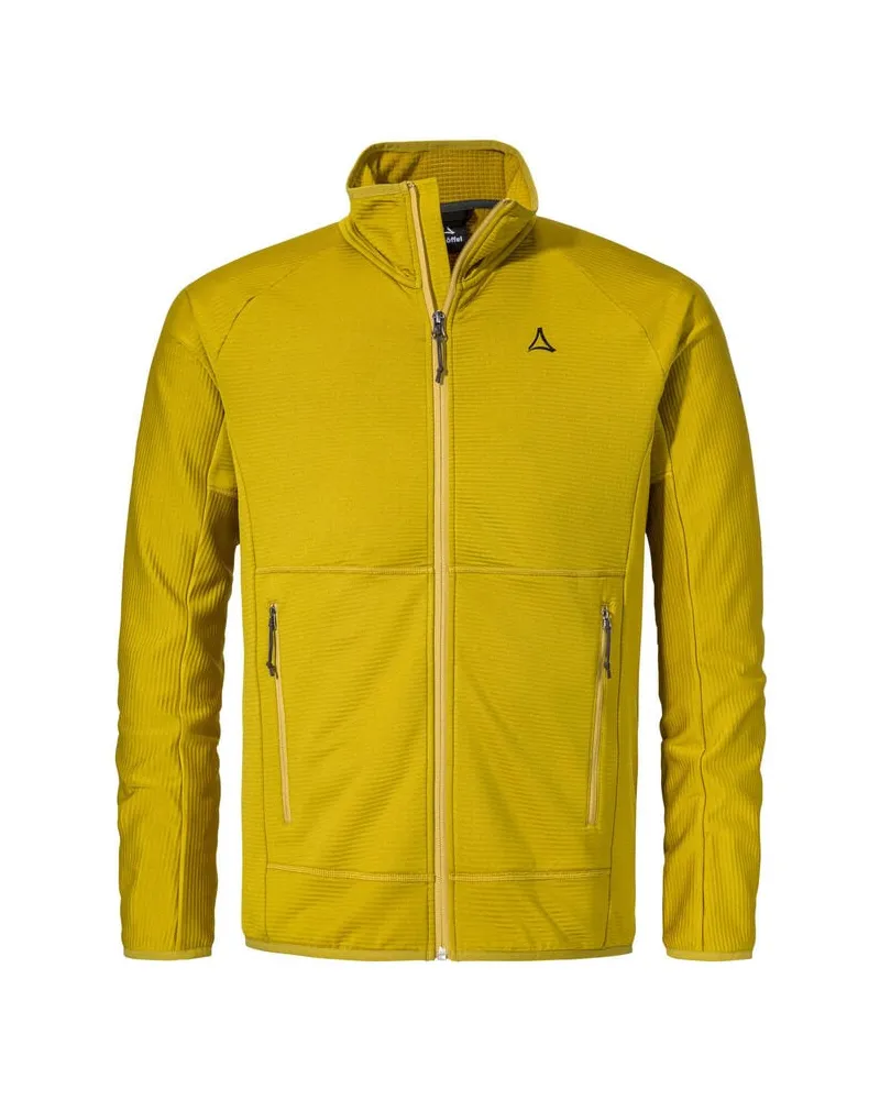 Schöffel Herren Fleecejacke CASCATA Regular Fit Senf